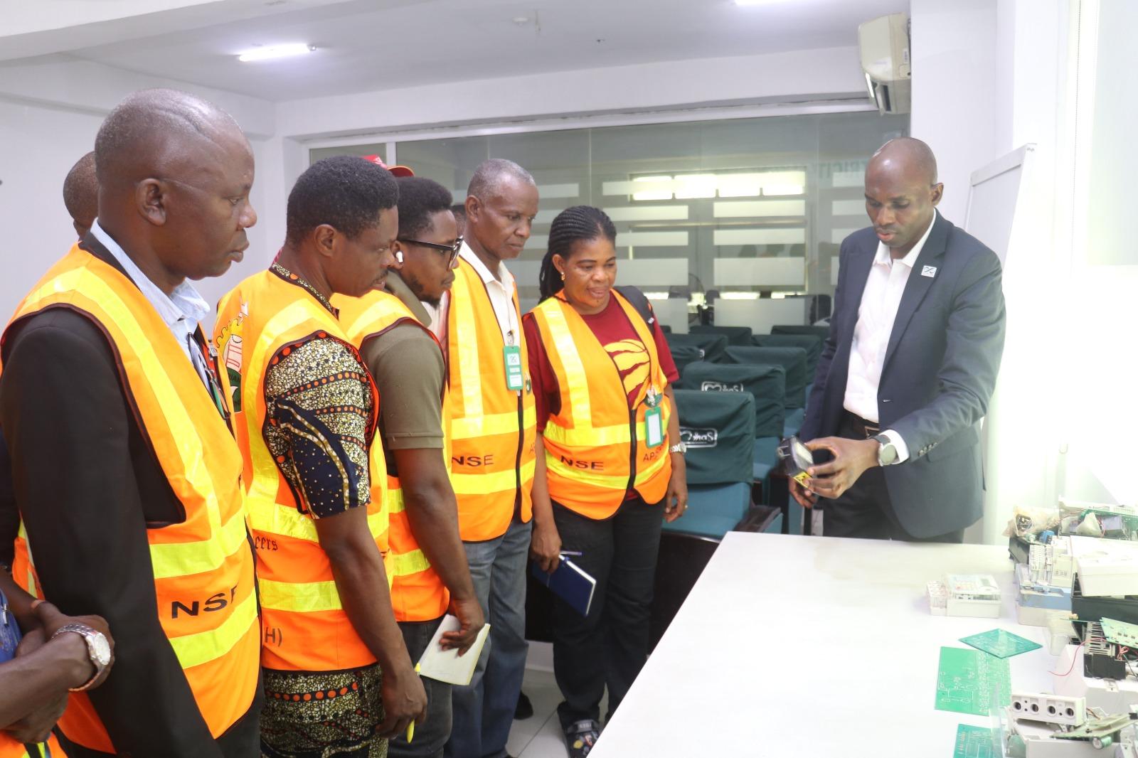 Hosted members of the Nigerian Society of Engineers (NSE)