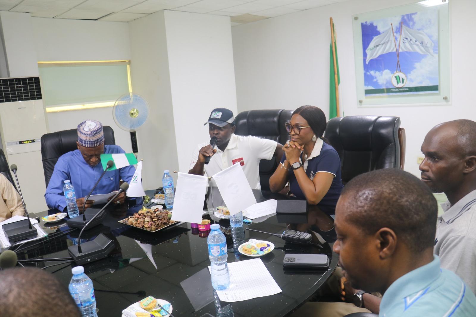 representatives from the Federal Ministry of Solid Minerals Development